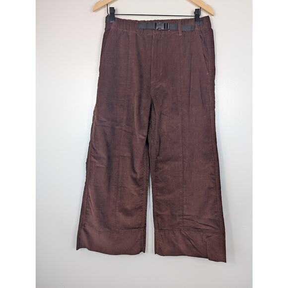 NWT The North Face Women's Corduroy Wide Leg Easy Pant in Dark Oak - Picture 2 of 8